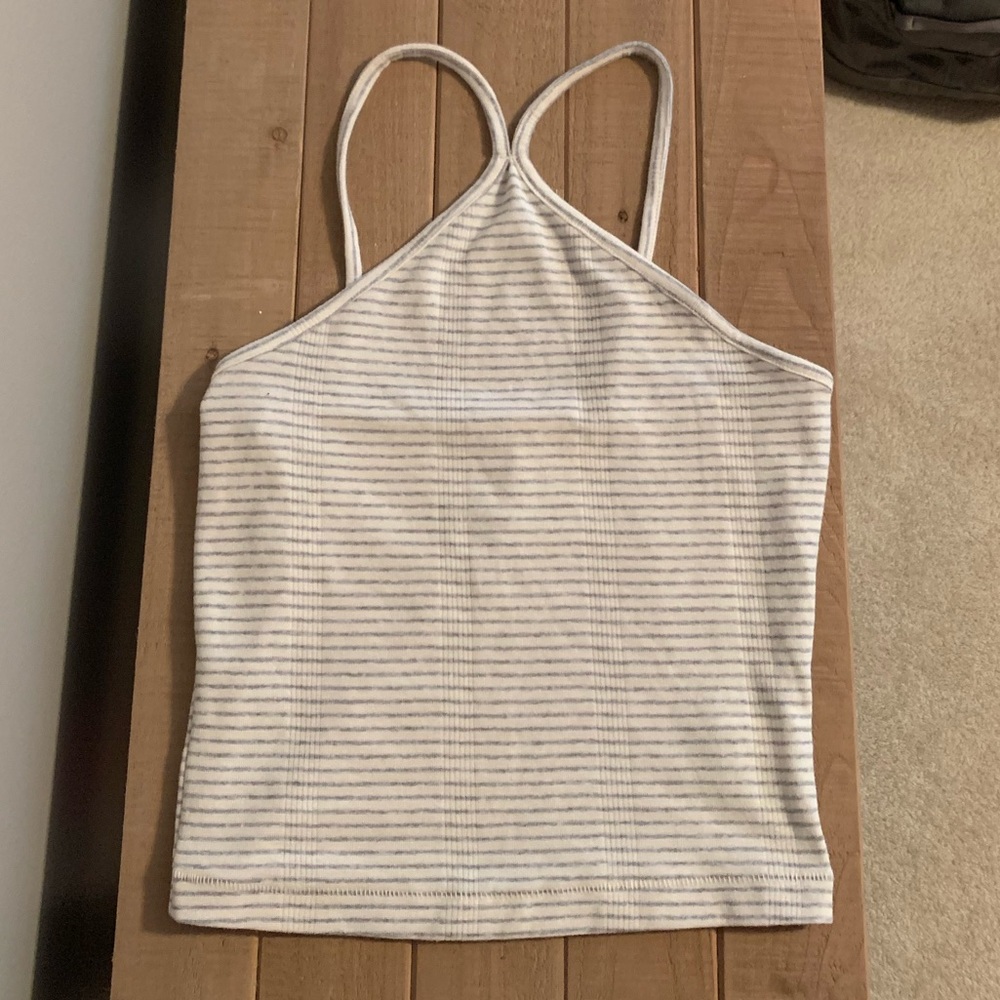 PacSun striped cropped tank